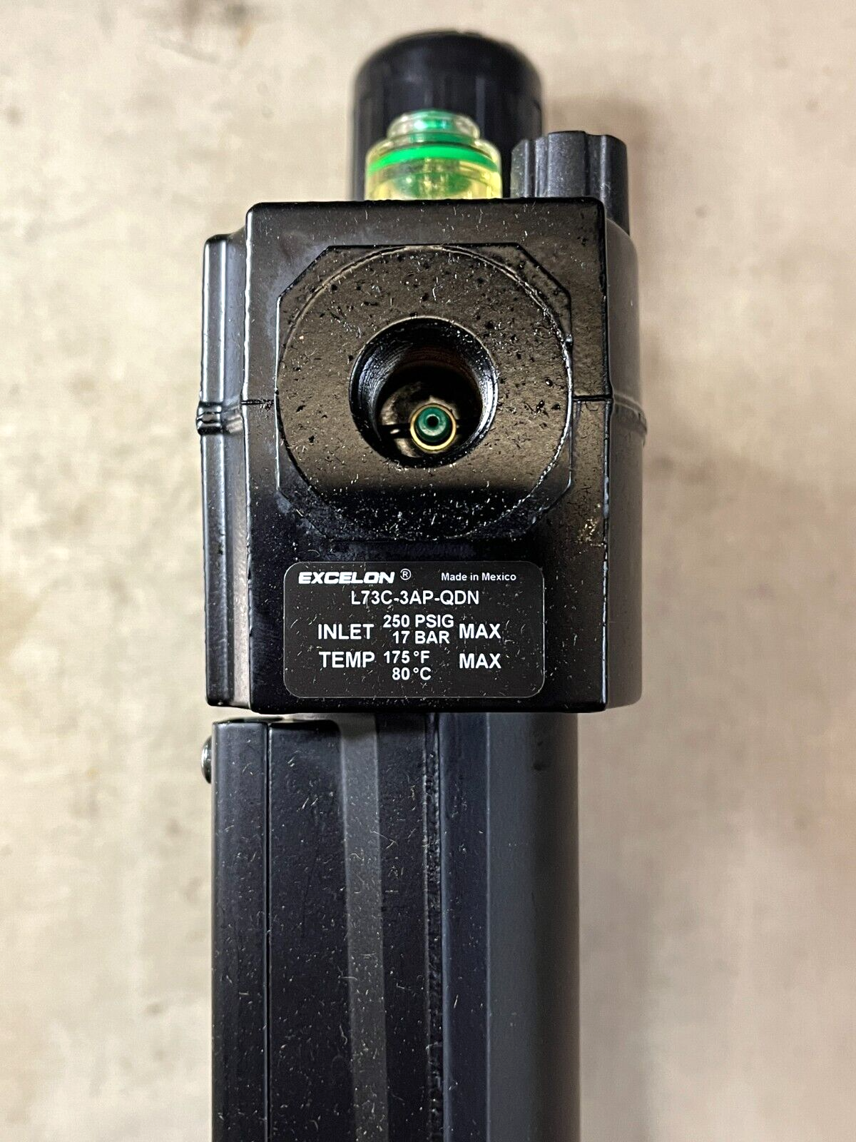 NORGREN C73J-3AK-AD3-RMG-QDN FLUID PRESSURE REGULATING VALVE 4820-01-531-7298