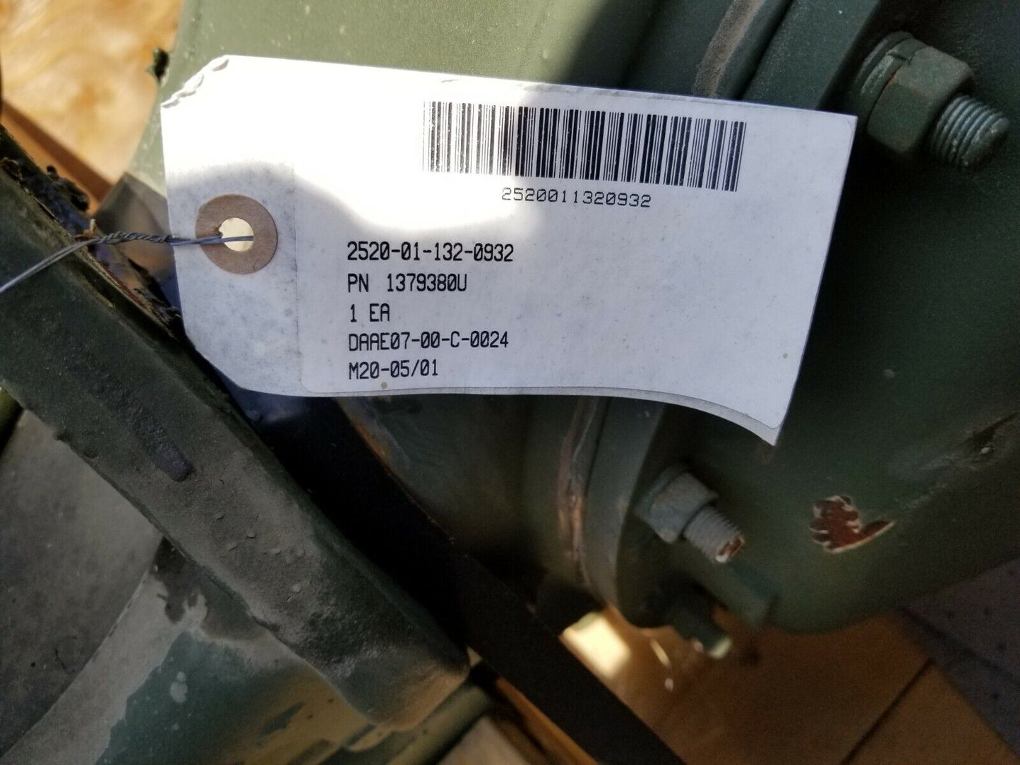 OshKosh HEMTT M977 Axle Assembly M977, M978, M983, M984, M984A1, M985 1379380U