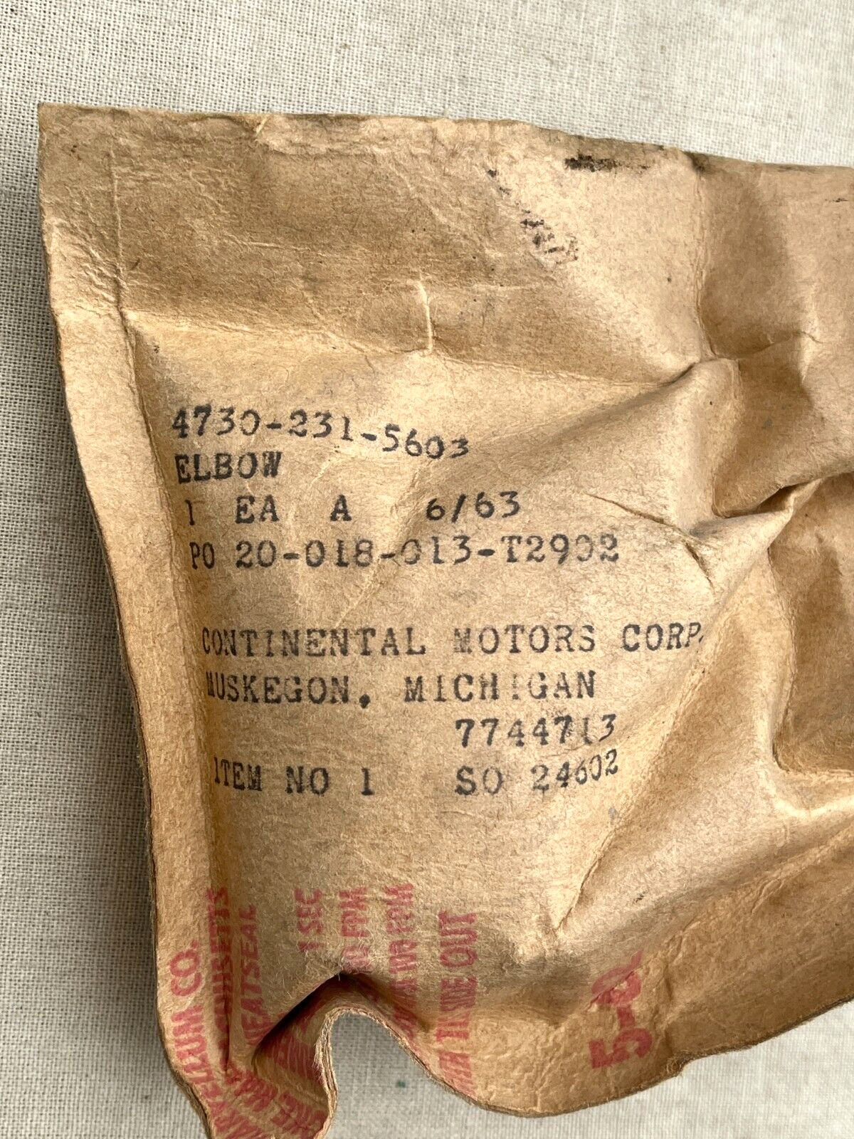 AIRCRAFT A-10, HMEE HEAVY DUTY 10553230-1 PIPE ELBOW P13673 4730-00-231-5603