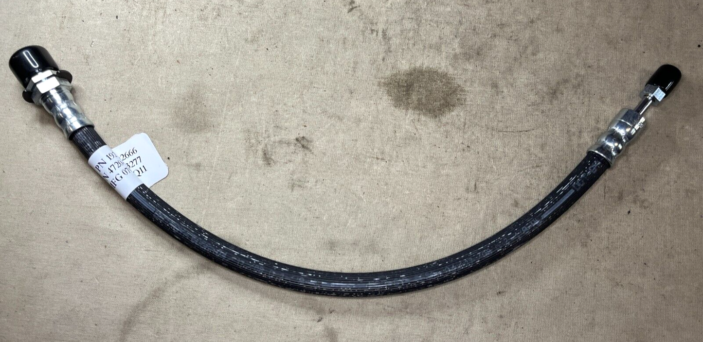 USGI MILITARY 11602666 NONMETALLIC HOSE ASSEMBLY MIL-PRF-13719E 4720-01-098-3277