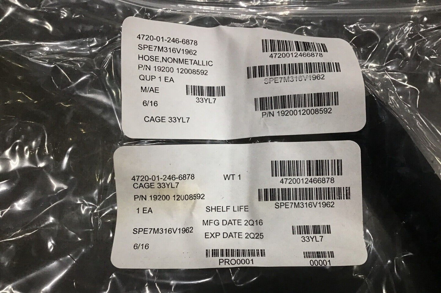 NONMETALLIC HOSE 4720-01-246-6878 USA