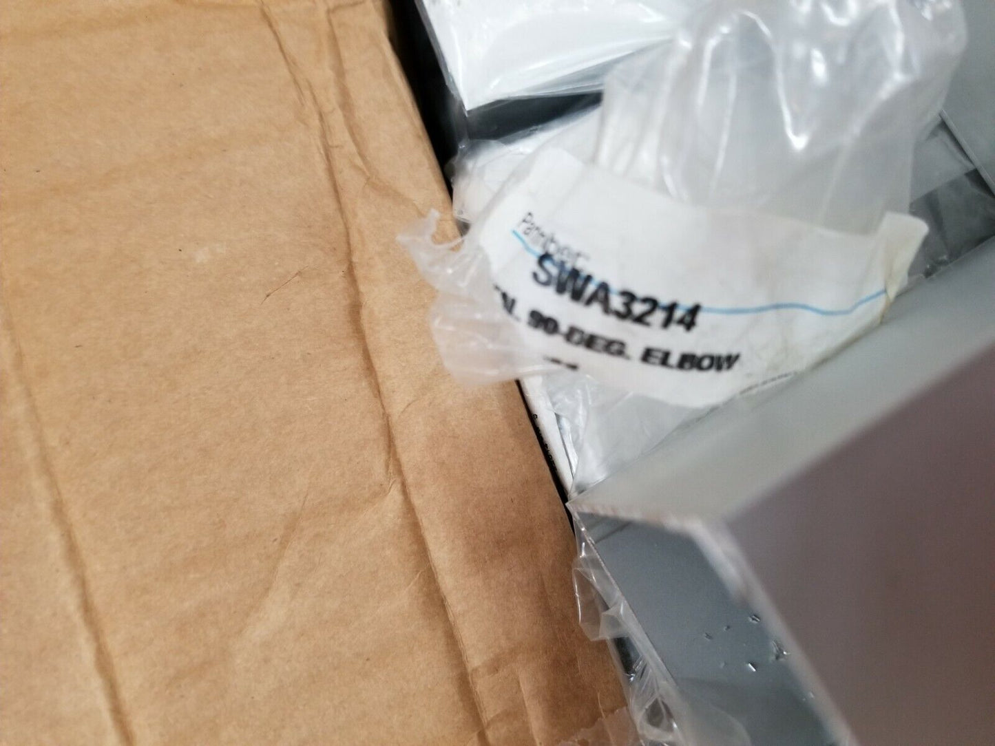 SWA3214 Surface Raceway Aluminum 90 Degree Elbow