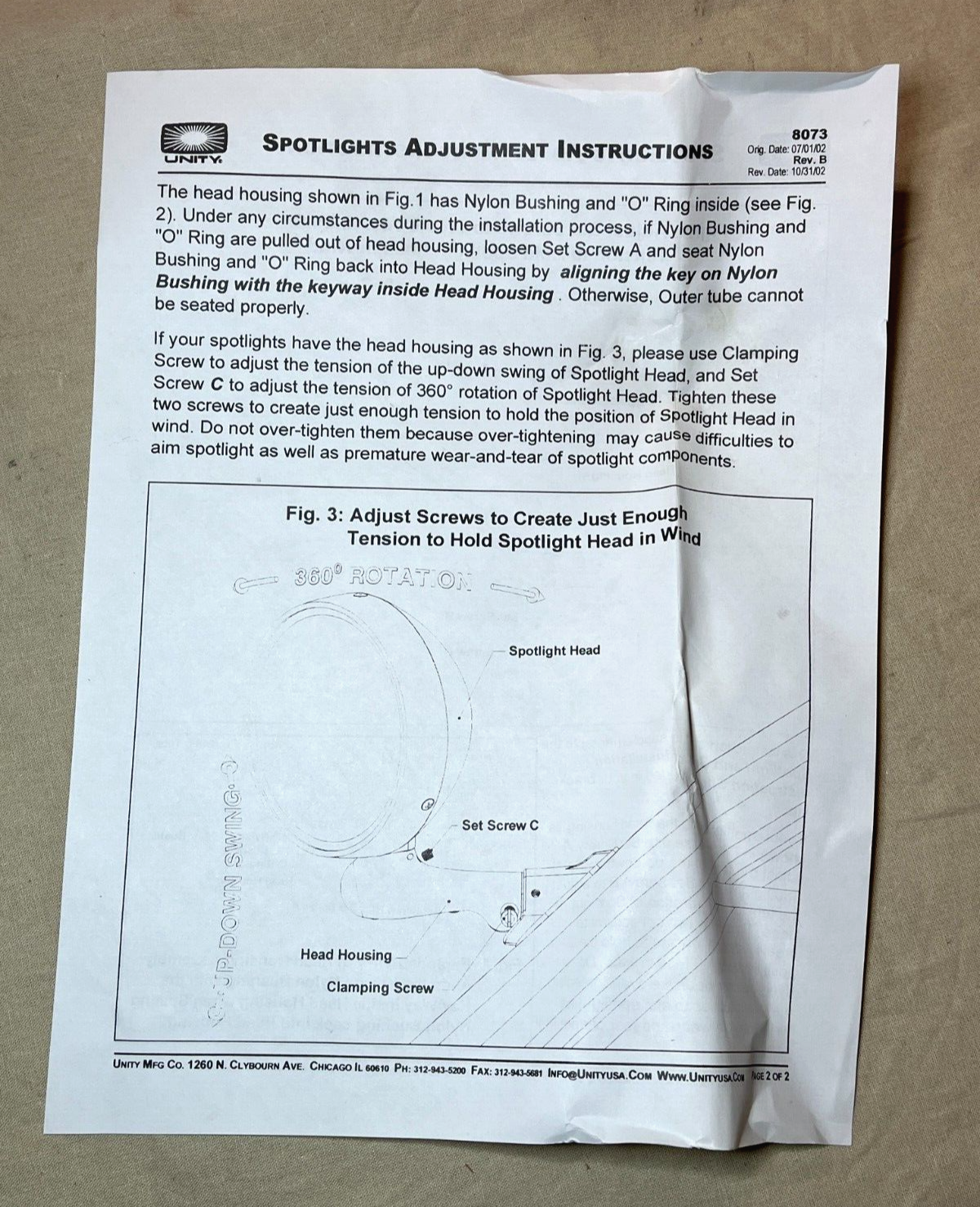 M88A2 RECOVERY VEHICLE UNITY 15706 12365213 SPOTLIGHT ASSY 6220-01-425-3579 USA