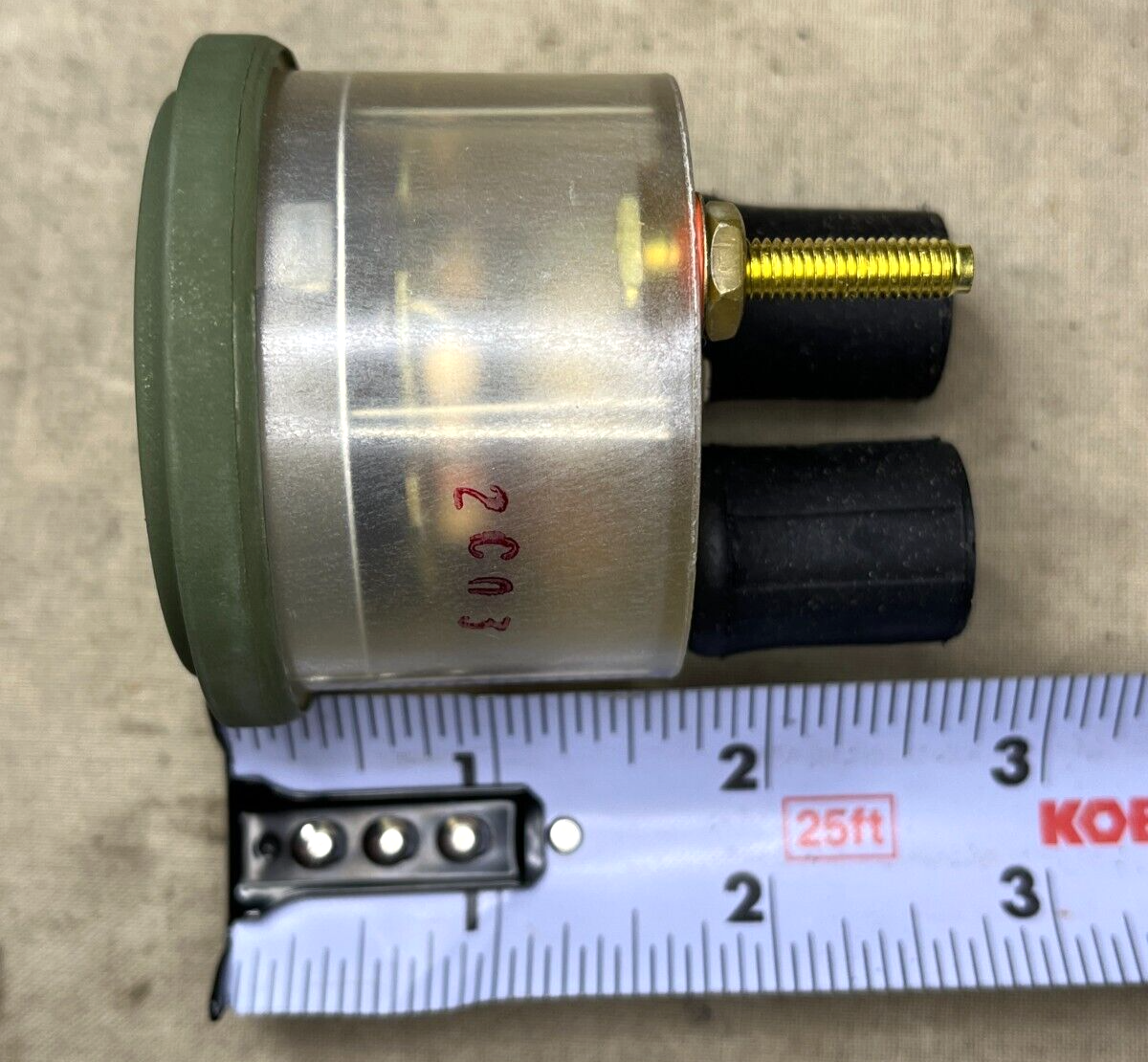 M998 HMMWV FARIA GG0552 24V DIAL INDICATING OIL PRESSURE GAGE 6620-01-181-1757