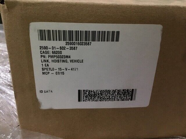 Military Pioneer Industries PMP50323M4 Vehicle Hoisting Link 2590-01-602-3587