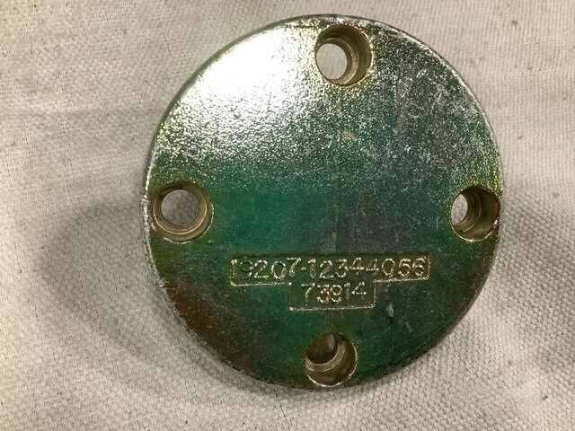 GENUINE 12344056 STEEL LATCH INSERT 2.375 " DIA NSN 2590-01-218-2113 NOS