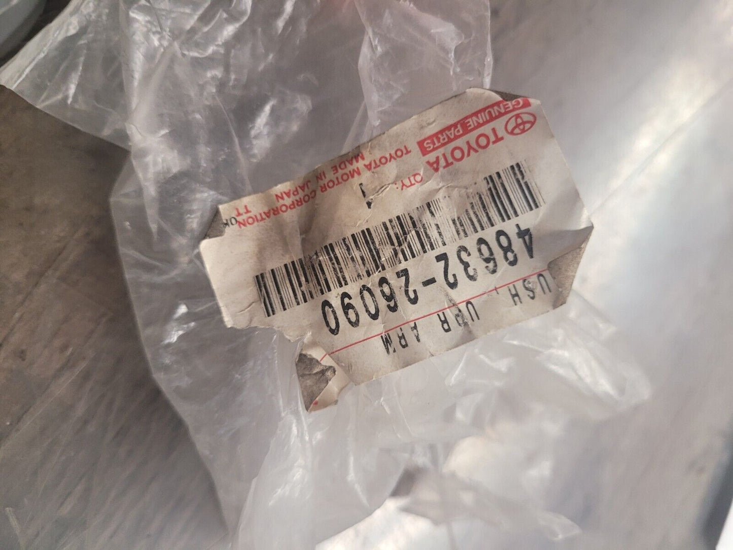 4863226090 Genuine Toyota BUSH, FRONT SUSPENSION UPPER ARM, RH/LH 48632-26090