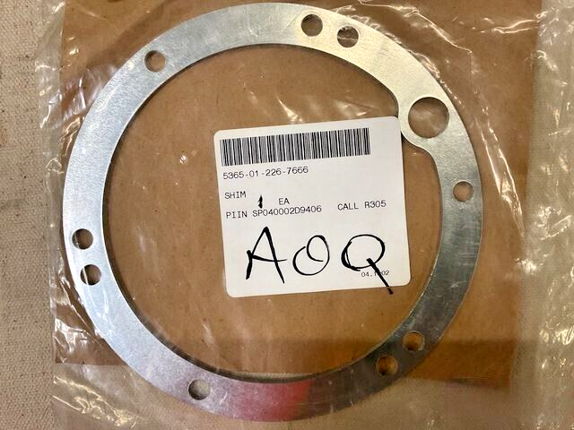 BELL HELICOPTER 400-040-083-101 SHIM FITS HELICOPTER OH-58D 365-01-226-7666
