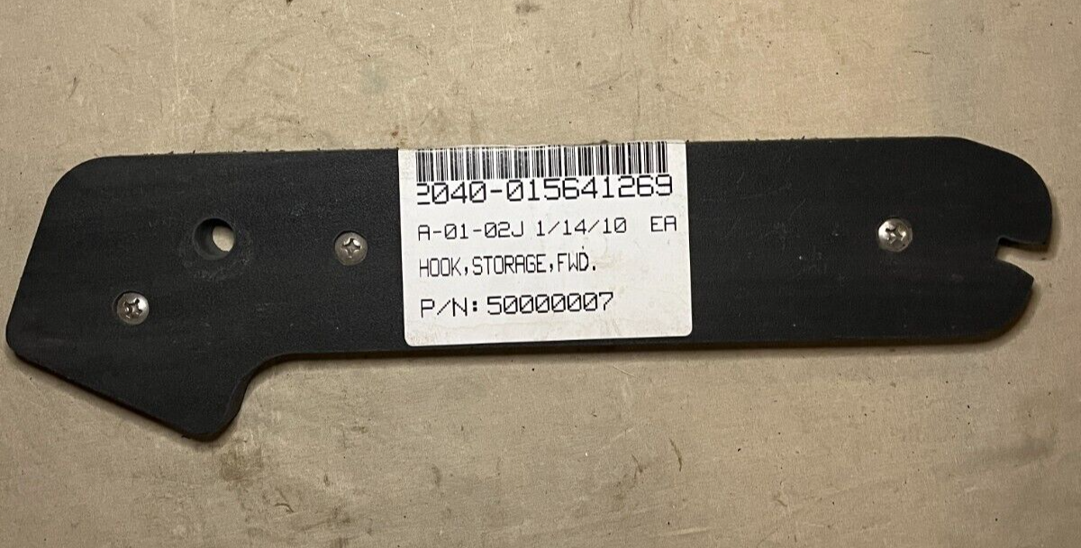 HOOK STORAGE FORWARD 50000007 FITS FOR 26 FT TANB, SICR 1612 2040-01-564-1269