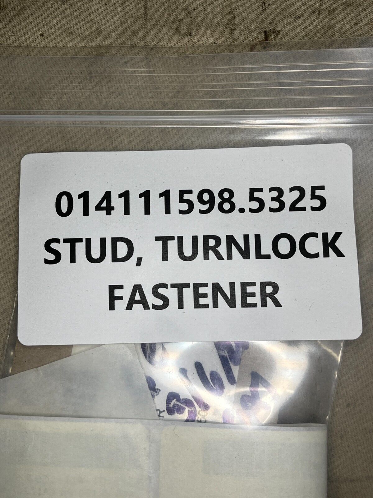 TRIDAIR/UNIREX CA17237-6HS TURNLOCK FASTENER STUD NUT 5325-01-411-1598 USA