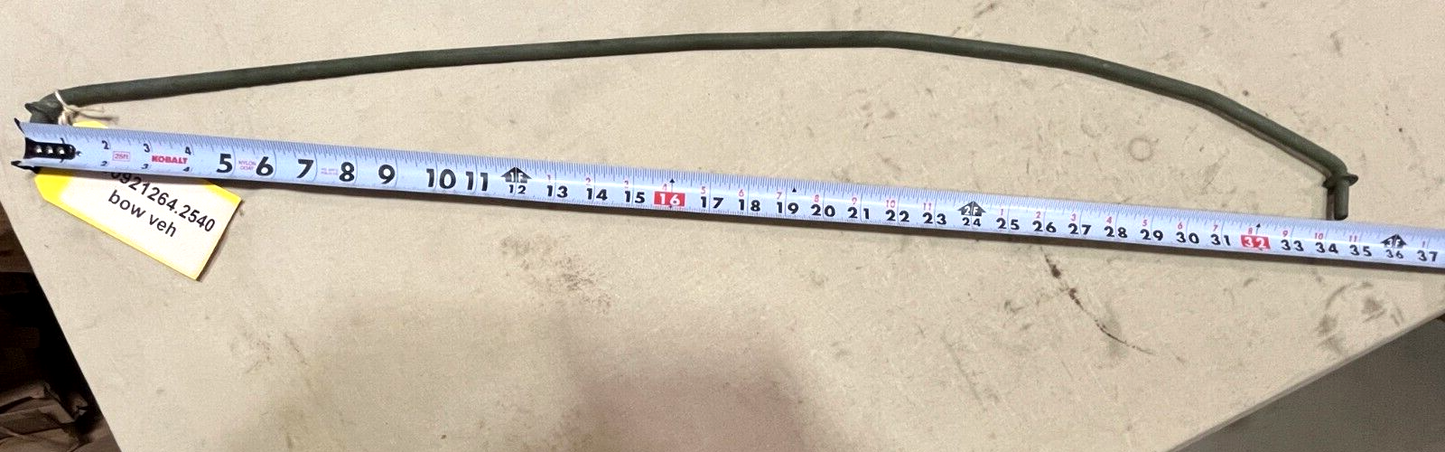 (3) 5 TON CAB SOFT TOP CANVAS BOW SUPPORTS M54A2 M35A2 M939A1 2540-01-092-1264