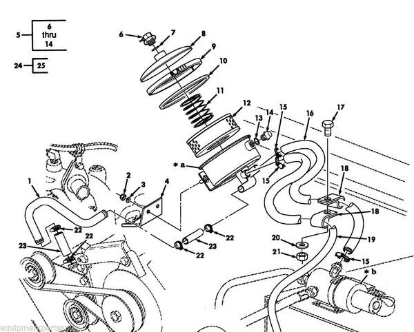 HMMWV 1 1/4-TON M1114 POWER ST PUMP ASSEMBLY RESERVOIR 12469487 2530-01-488-6147