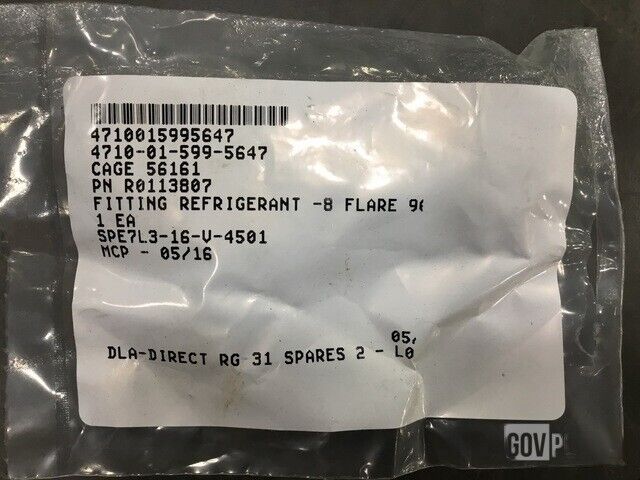 NEW MRAP RG-31 MMPV R0113807 METALLIC BENT PIPE 11020150 NSN 4710-01-599-5647