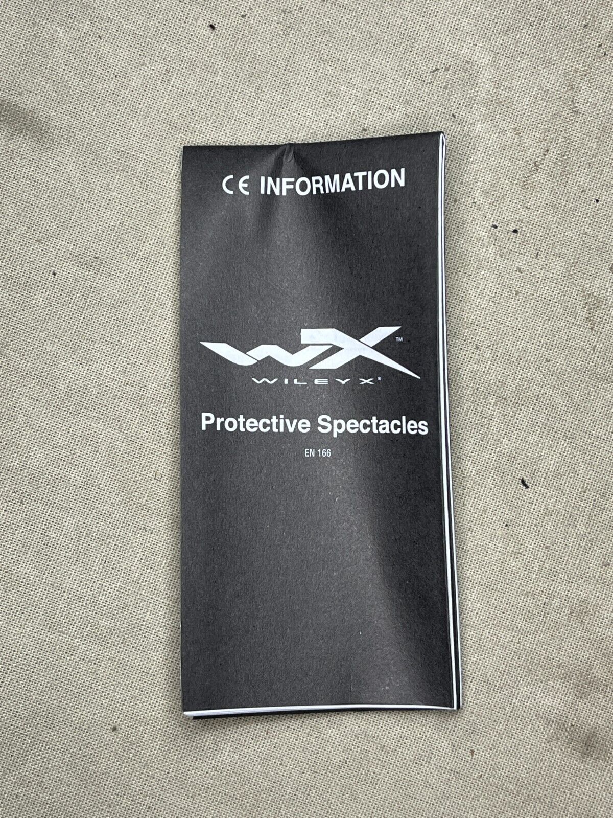 WILEY X CHVAL01 Black GLASSES SMOKE LENSE Industrial Spectacles 4240-01-630-7802