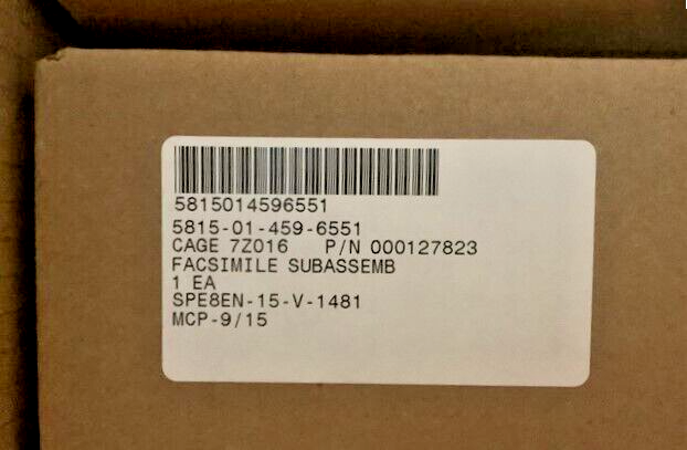 PRINTER ASSY 000127823 EPT-3051 FACSIMILE SUBASSEMBLY FITS MODEL FAX-207