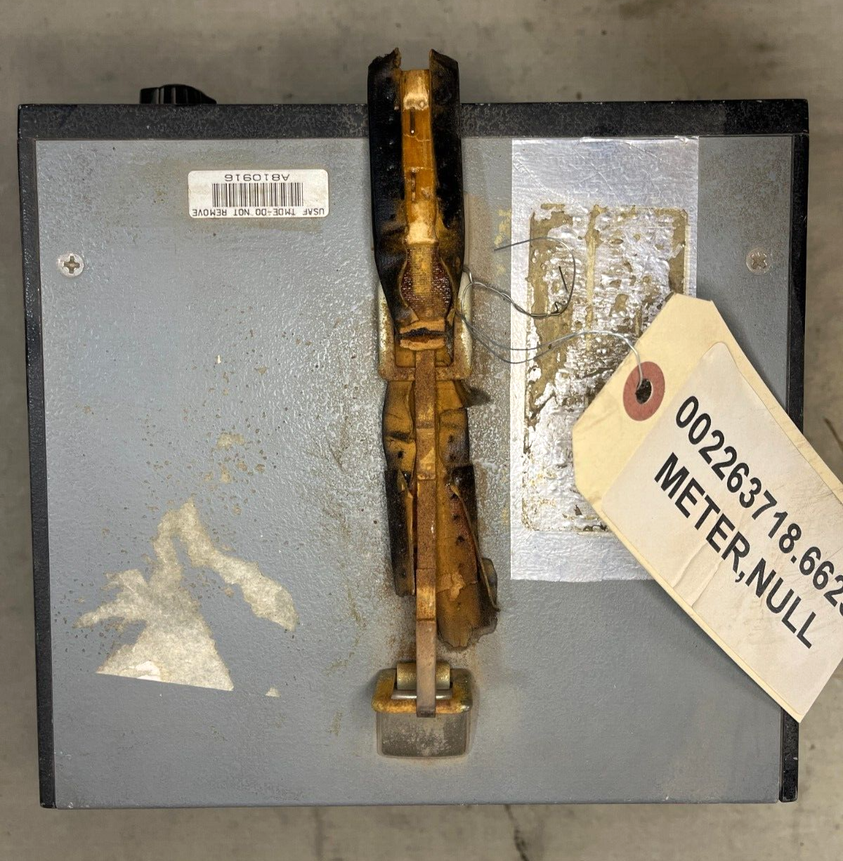 VINTAGE FLUKE 845AB HIGH IMPEDENCE VOLTMETER NULL DETECTOR 6625-00-226-3718