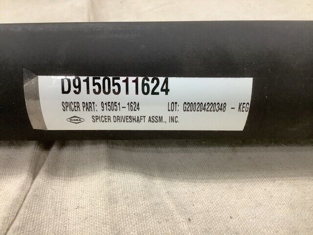 HMMWV HUMVEE 1 1/4 TON TRUCK DANA 915051-1624 SPICER DRIVE SHAFT ASSEMBLY