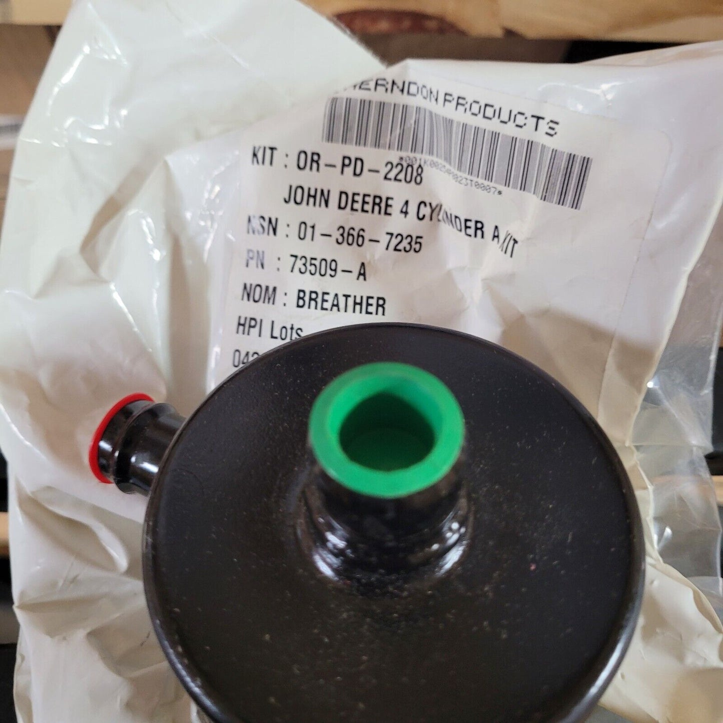 MILITARY MEP-805A CUMMINS FILTRATION 73509-A 73509 BREATHER 2815-01-366-7235