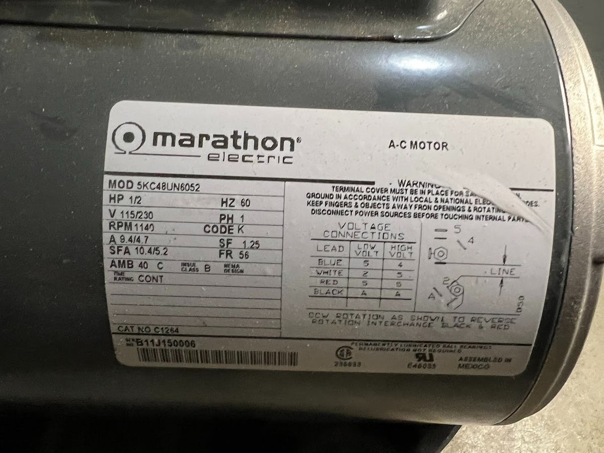 Marathon Electric 5KC48UN6052 - photo 9