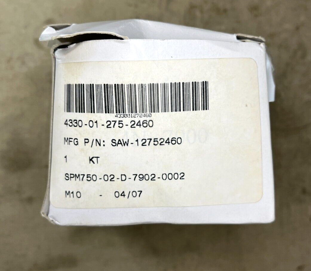 AIRCRAFT F-16 DAVCO 12752460 FLUID PRESSURE FILTER PARTS KIT 4330-01-275-2460