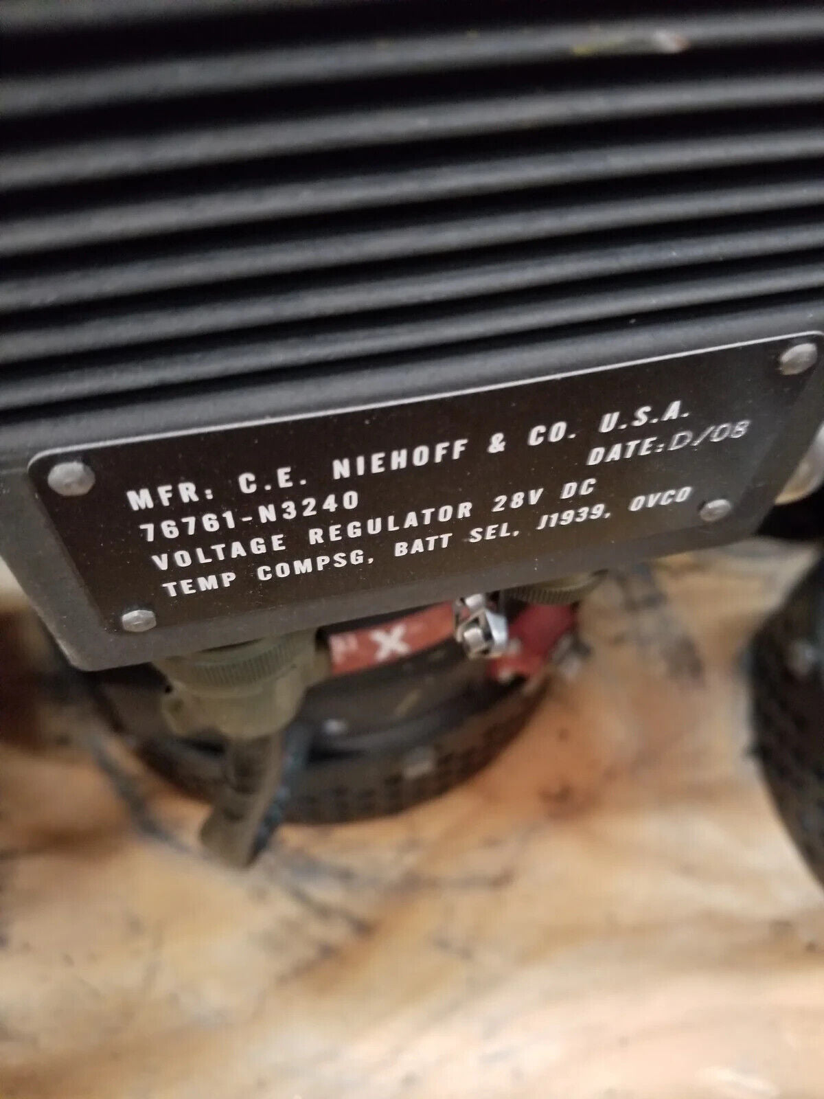 MRAP N1609-2 ALTERNATOR 28 VOLTS 570 AMPS FITS CATEGORY II A2 COUGAR MRAPS