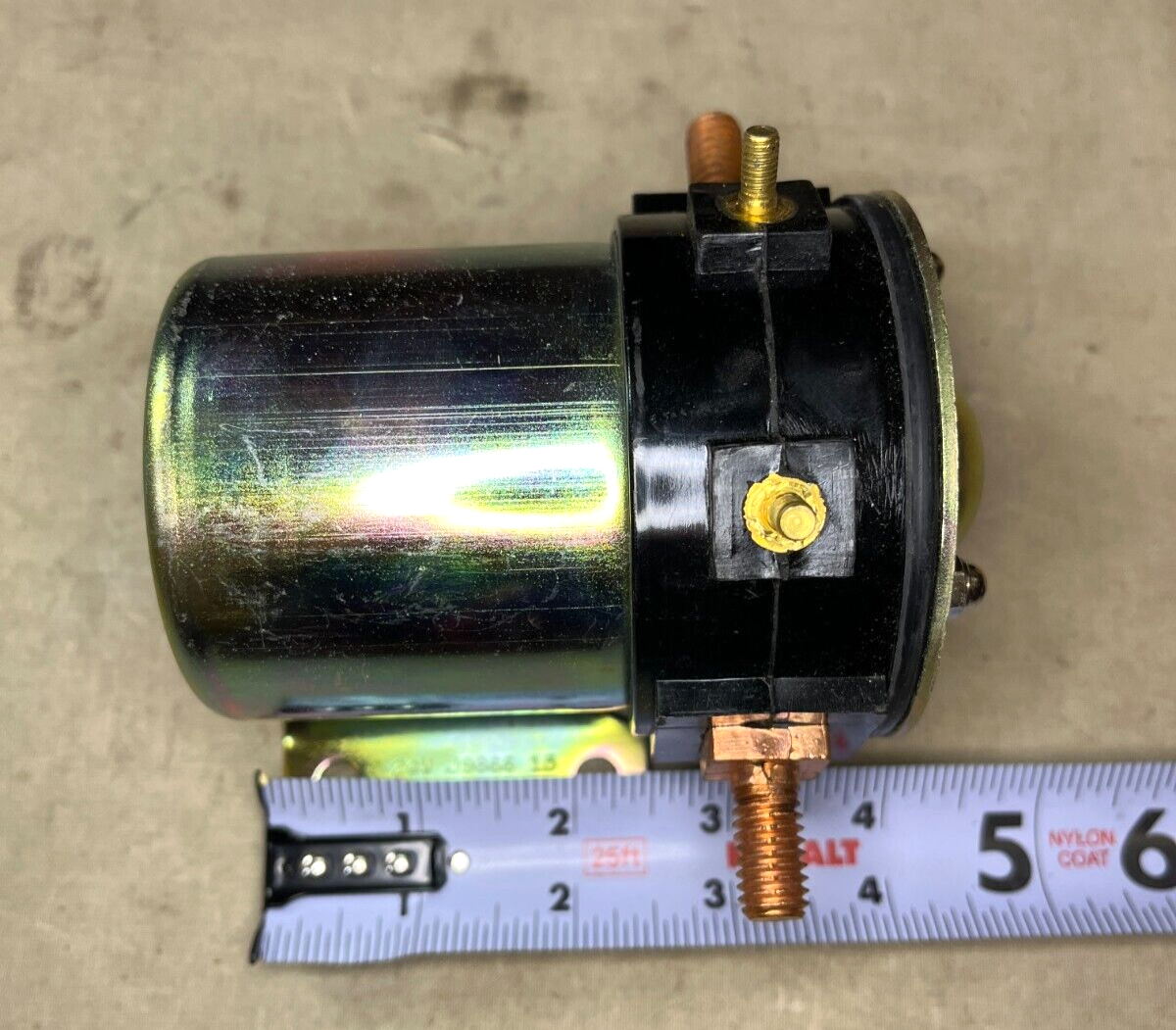 HEAVY DUTY ELECTRIC PARALLEL MAGNETIC SWITCH, CAP SOLENOID 24V 2920-00-734-8903