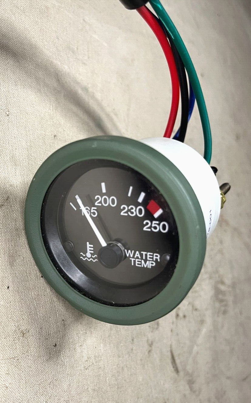 MEDALLION FM/LMTV 12V WATER/COOLANT TEMPERATURE GAUGE 12414278 6685-01-443-3284