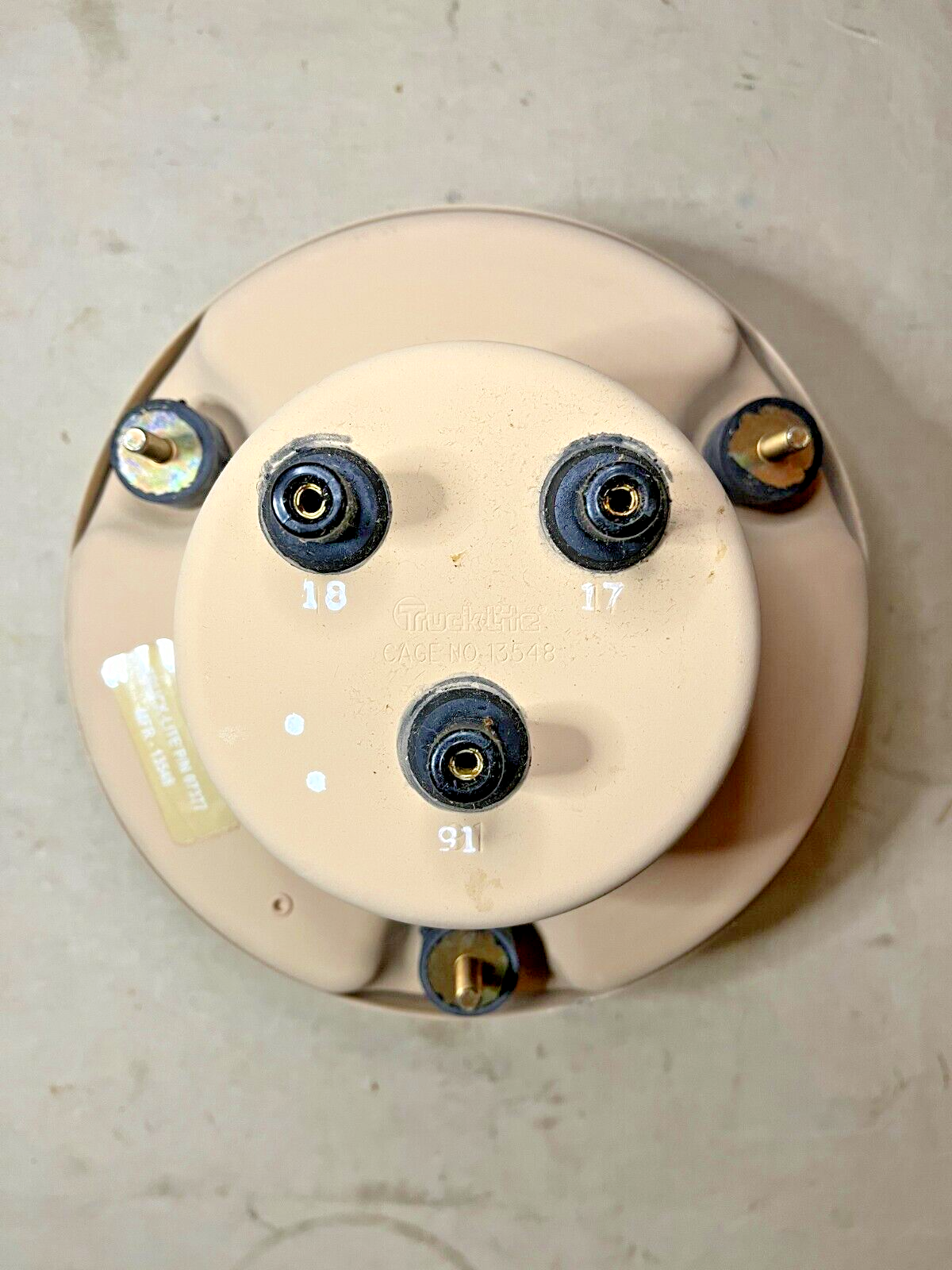 HEMTT HMMWV MRAP TRUCK-LITE 07377 24 VOLT LED HEADLIGHT 3848684 6220-01-576-4585