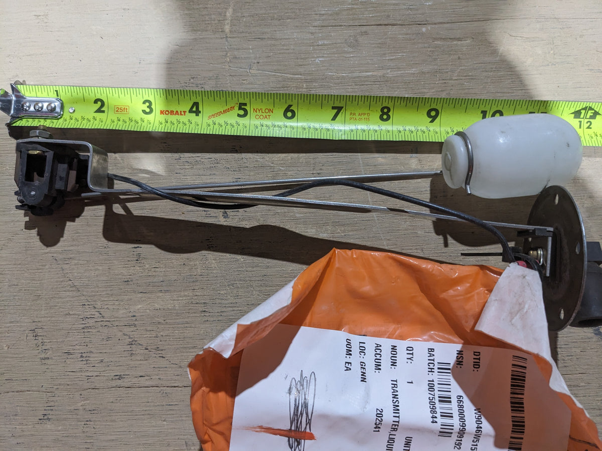 Transmitter, Liquid Quantity, DC 11602474 - NSN 6680-00-990-9192 - inventory label
