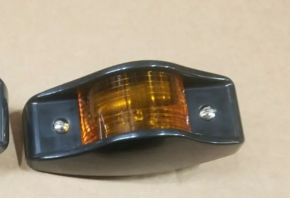 NEW BLACK AMBER HMMWV M998 LMTV FMTV M809 M939 M35 MILITARY TRUCK LED SIDE Marker LIGHT
