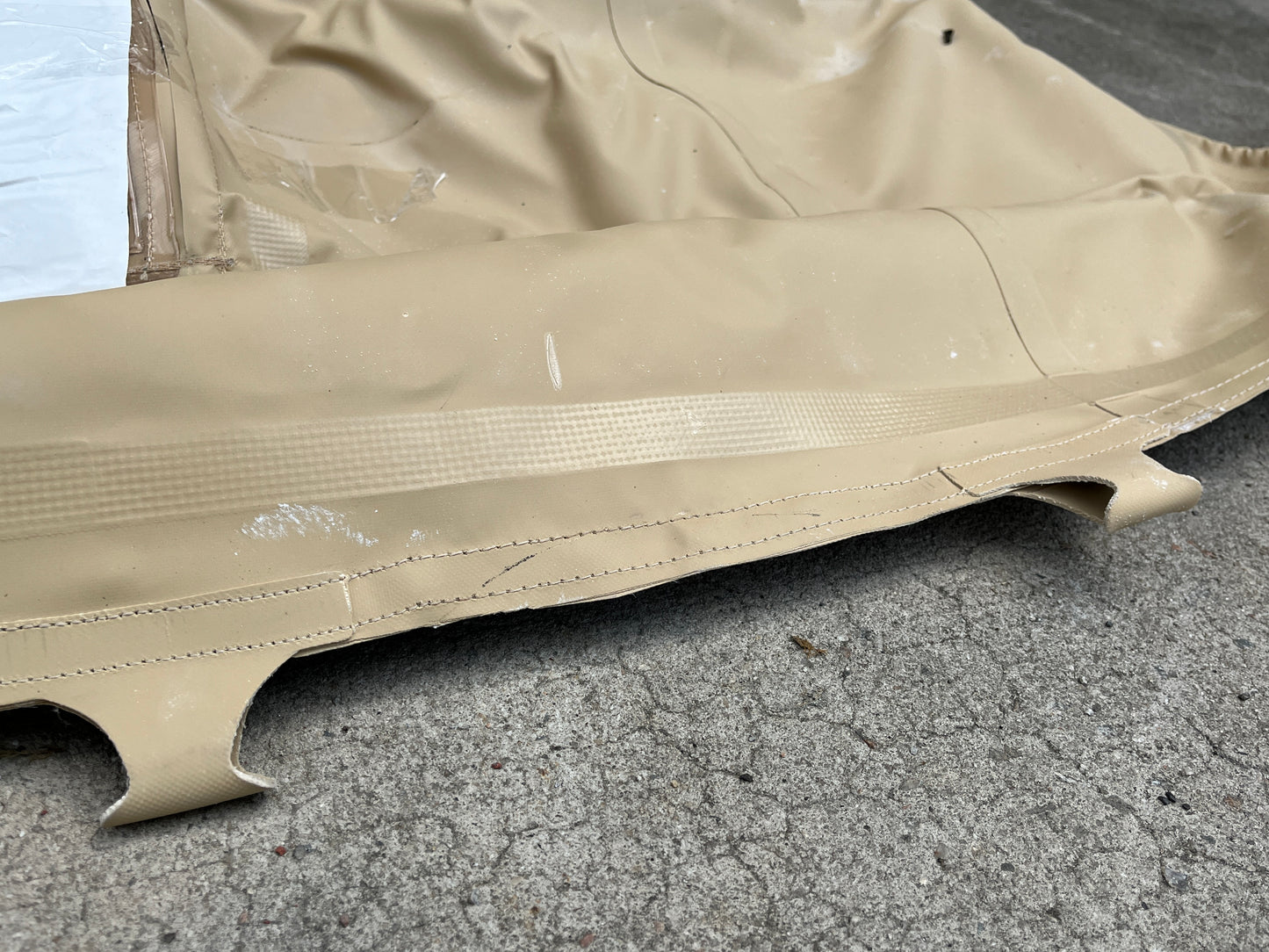 M35A2 TAN VINYL CAB COVER 2540-01-435-0126 123450214-2