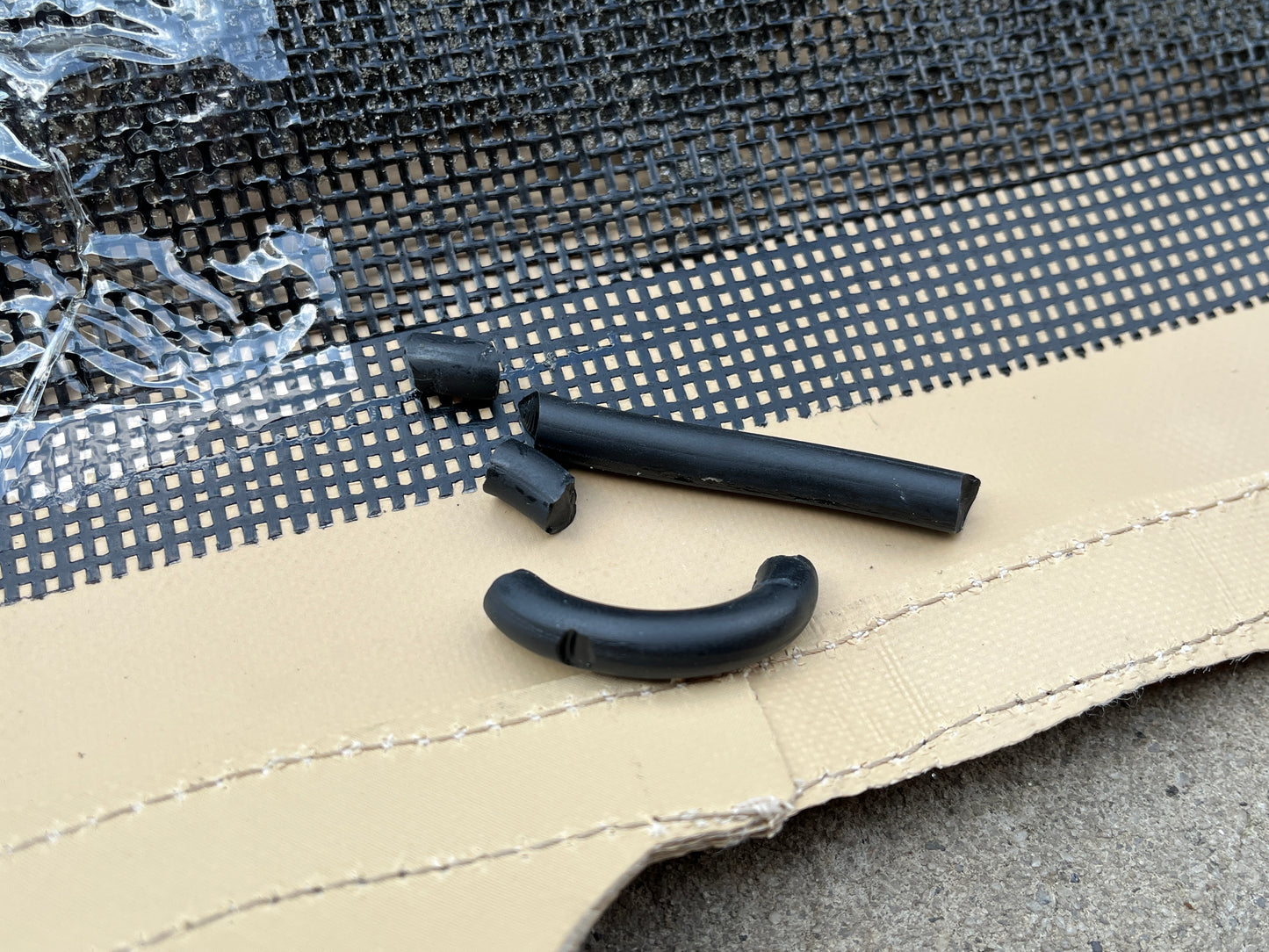 M35A2 TAN VINYL CAB COVER 2540-01-435-0126 123450214-2