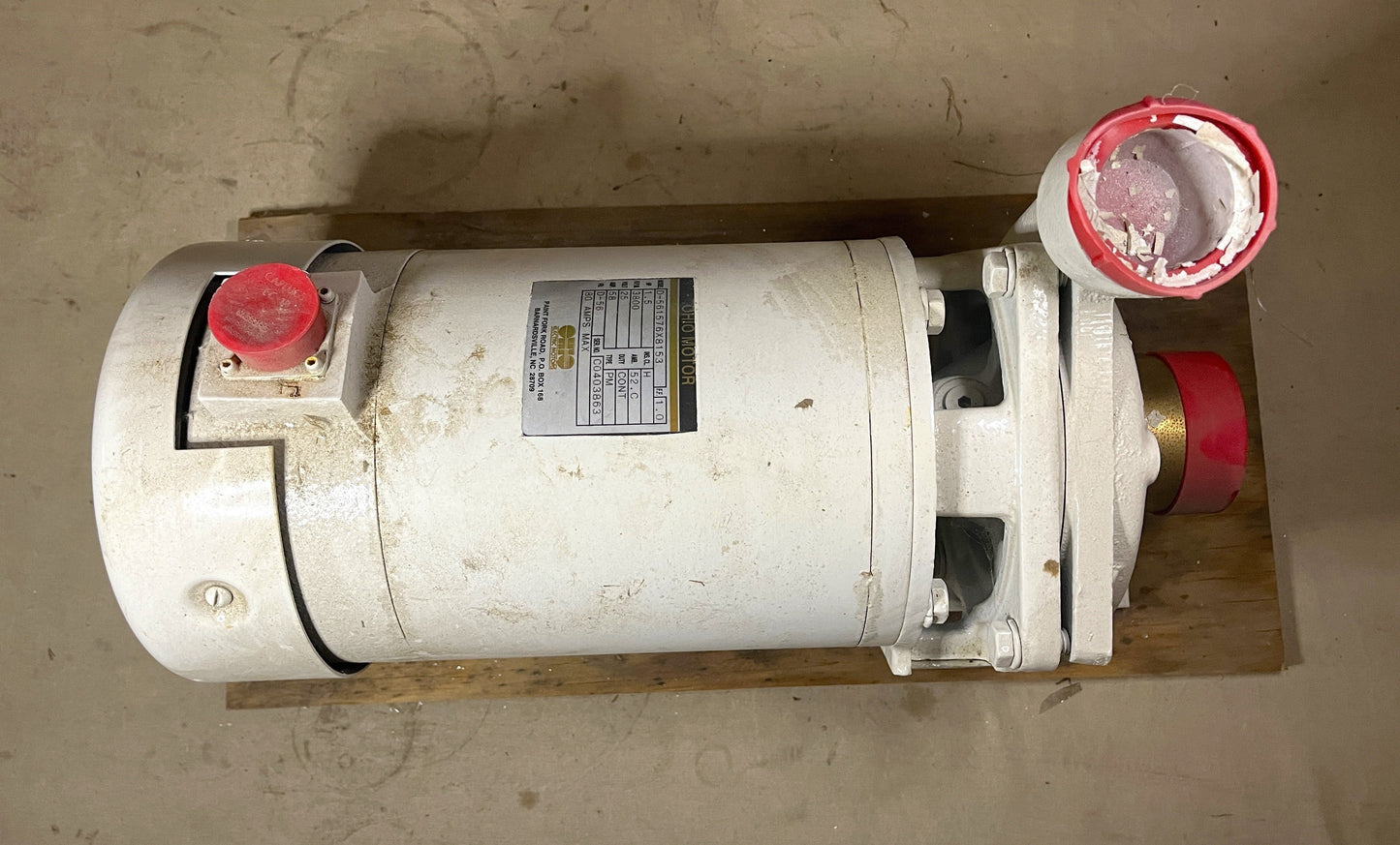 4320-01-501-0280 LSCP270215-3 GENERAL DYNAMICS MOTOR PUMP HYDRAULIC