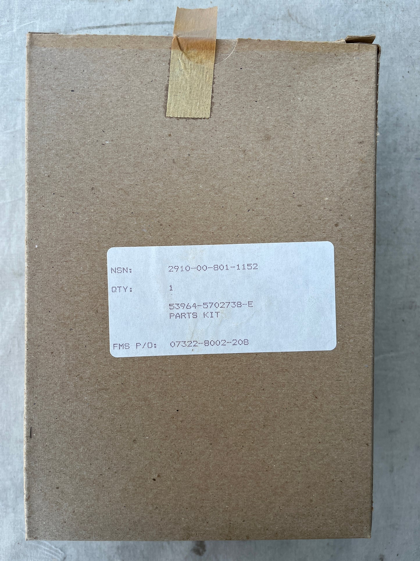 5702738 4330-00-801-1152 FUEL FILTER PARTS KIT M60 SECONDARY