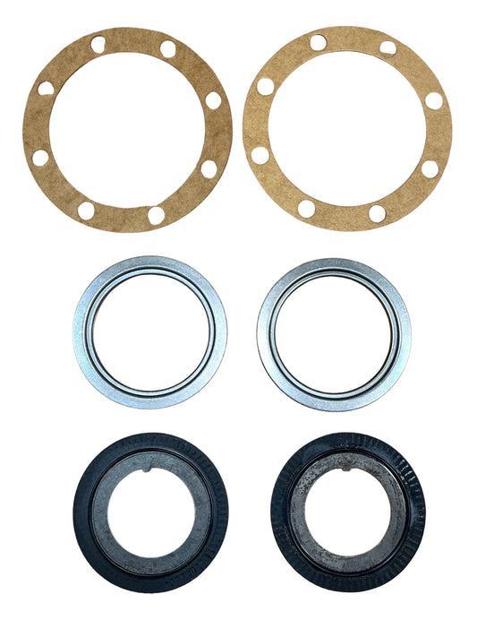 6pc. REAR AXLE HUB SEAL REBUILD KIT WITH GASKETS 2 1/2 TON M35A2 MILITARY TRUCK