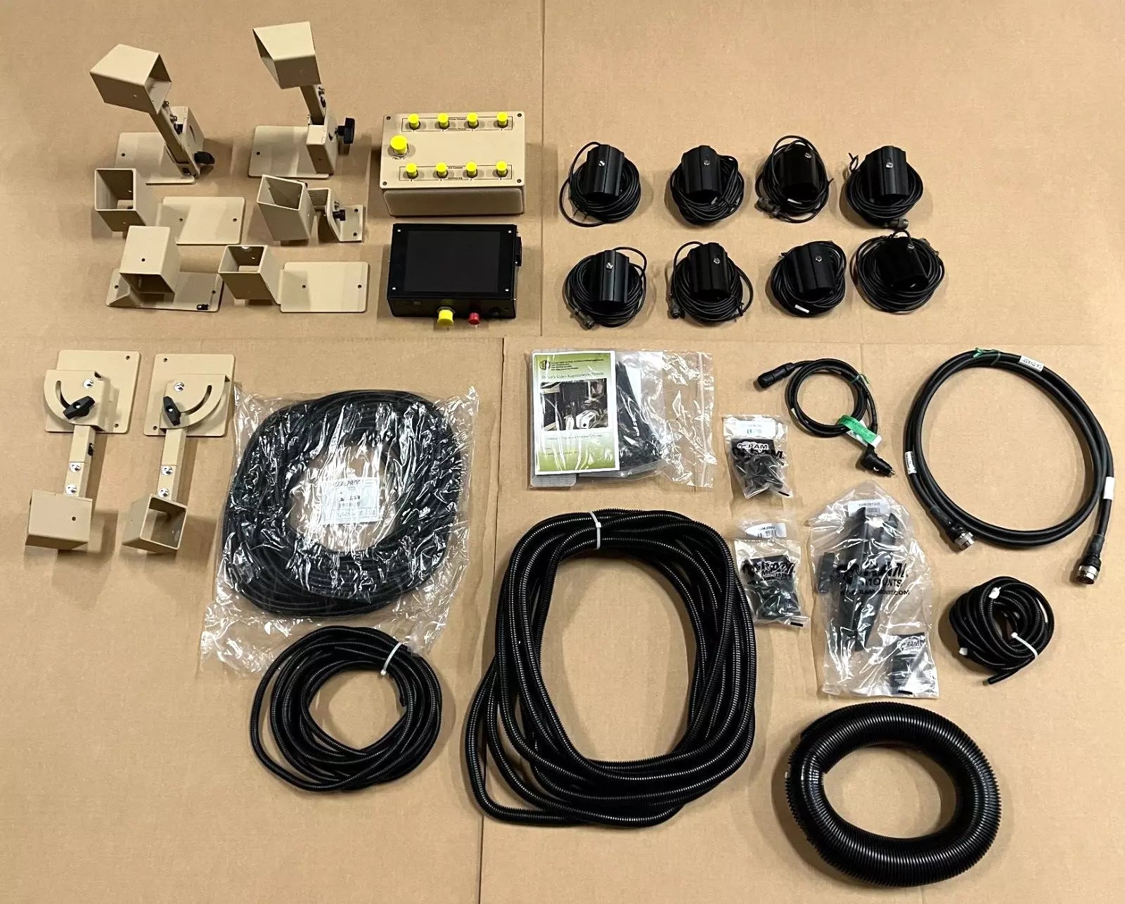 MILITARY VEHICLE NIGHT VISION CAMERA KIT, MRAP HMMWV HUMMER MTVR