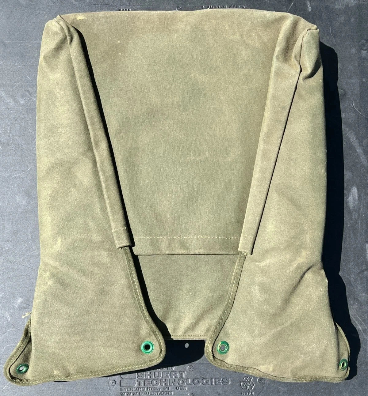 HMMWV HUMVEE M998 GREEN DRIVERS SEAT BACK CUSHION 12342061 2540-01-314-7835