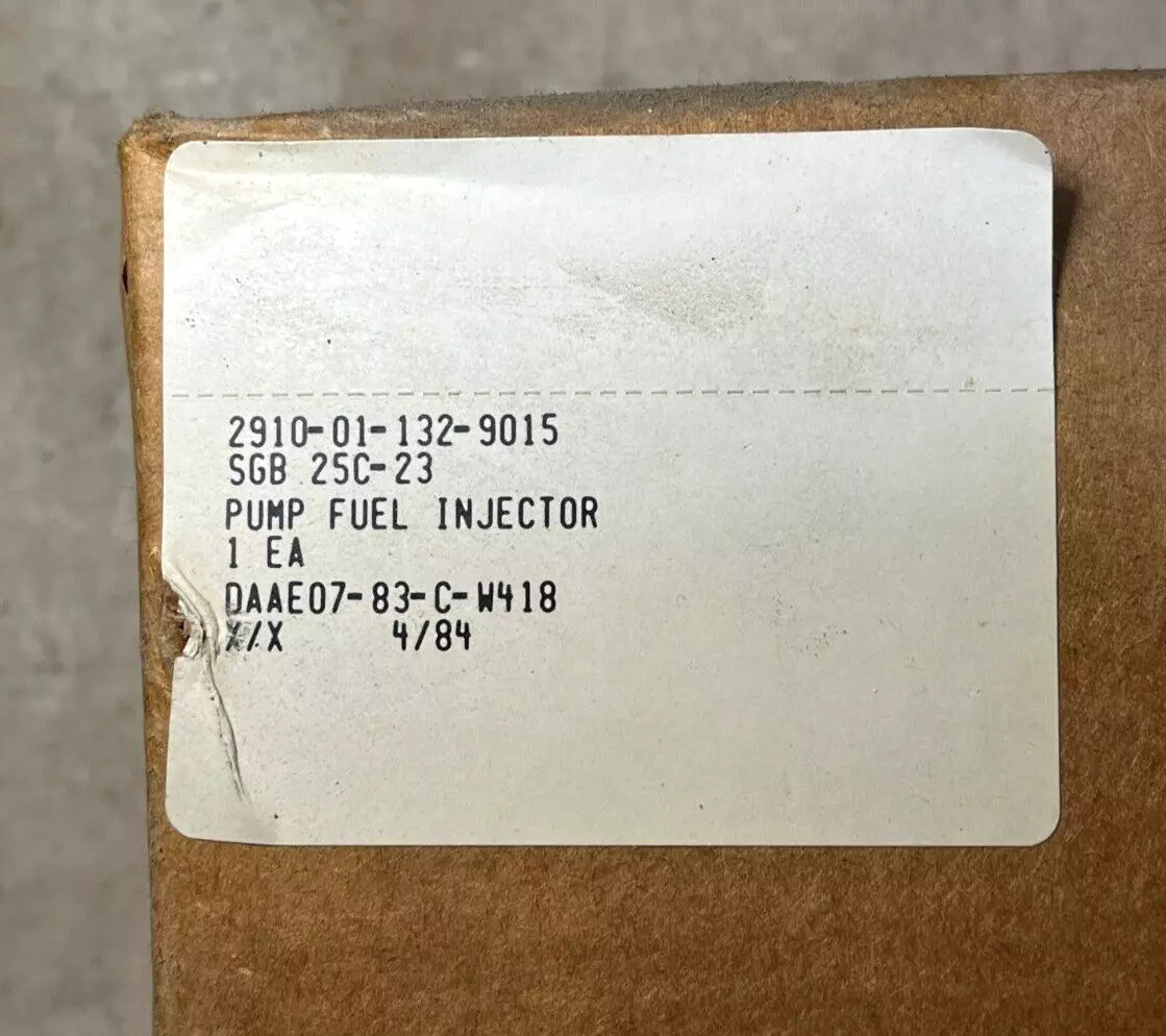 AMBAC FUEL METERING AND DISTRIBUTING SUPPLY INJECTOR PUMP SGB25C-23 10947153 2910-01-132-9015