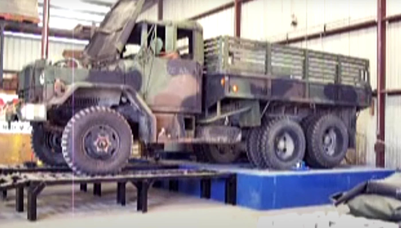 MD MUSTANG DYNAMOMETER MILITARY 5 TON LARGE TRUCK DYNO ENGINE TESTER