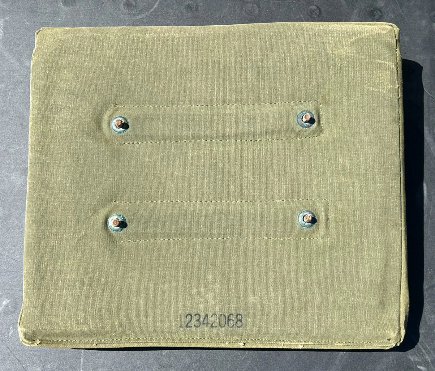 HMMWV HUMVEE M998 2 MAN GREEN SEAT CUSHION KIT M1097/M1038/H1 AM GENERAL