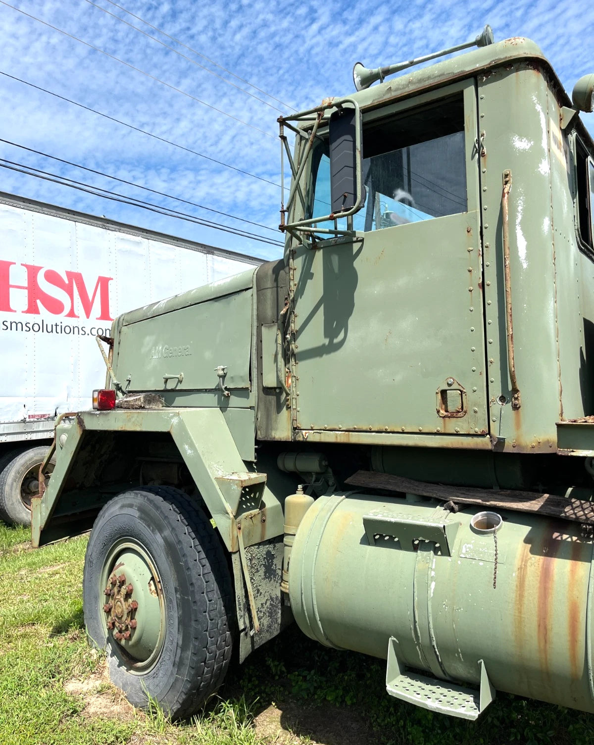1979 M916 20 TON 6X6 TRACTOR TRUCK FIFTH WHEEL WINCH WITH 9,000 MILES AS-IS