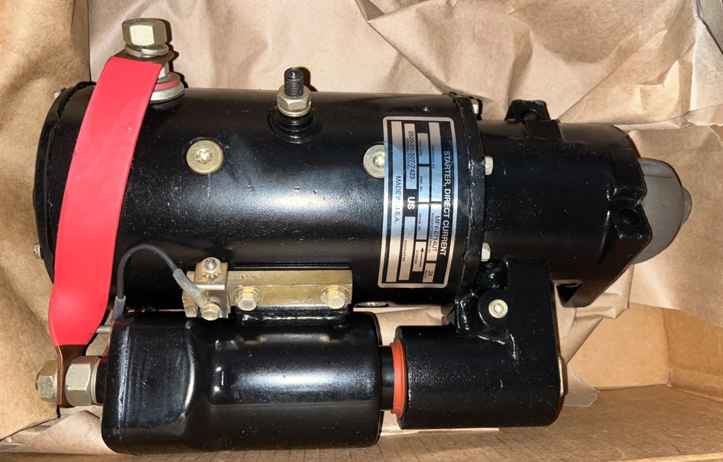 HMMWV M998 STARTER 6.2, 6.5L M1114 M11 Series Ect HUMMER HUMVEE 24 Volt 5578787