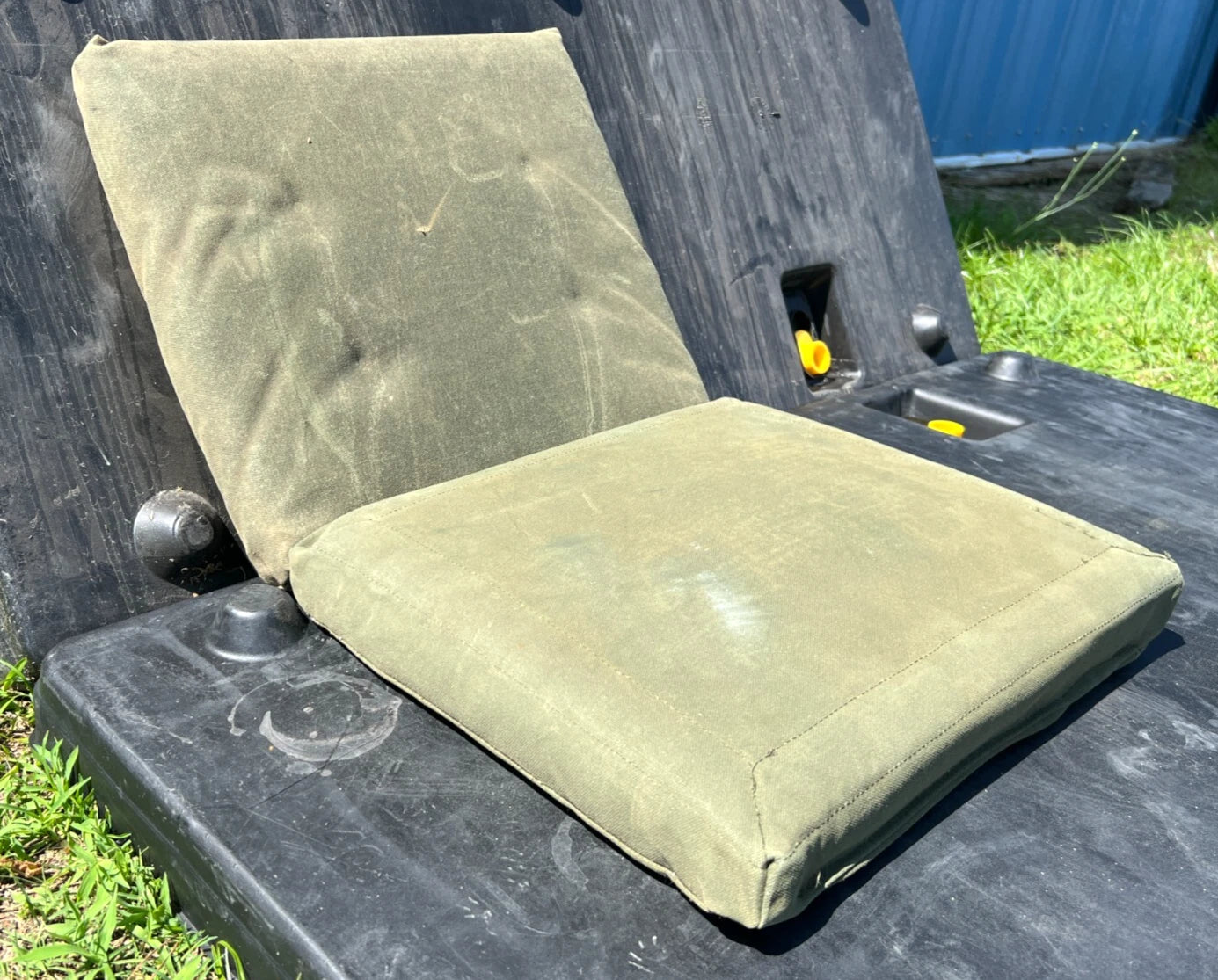 HMMWV HUMVEE M998 2 MAN GREEN SEAT CUSHION KIT M1097/M1038/H1 AM GENERAL