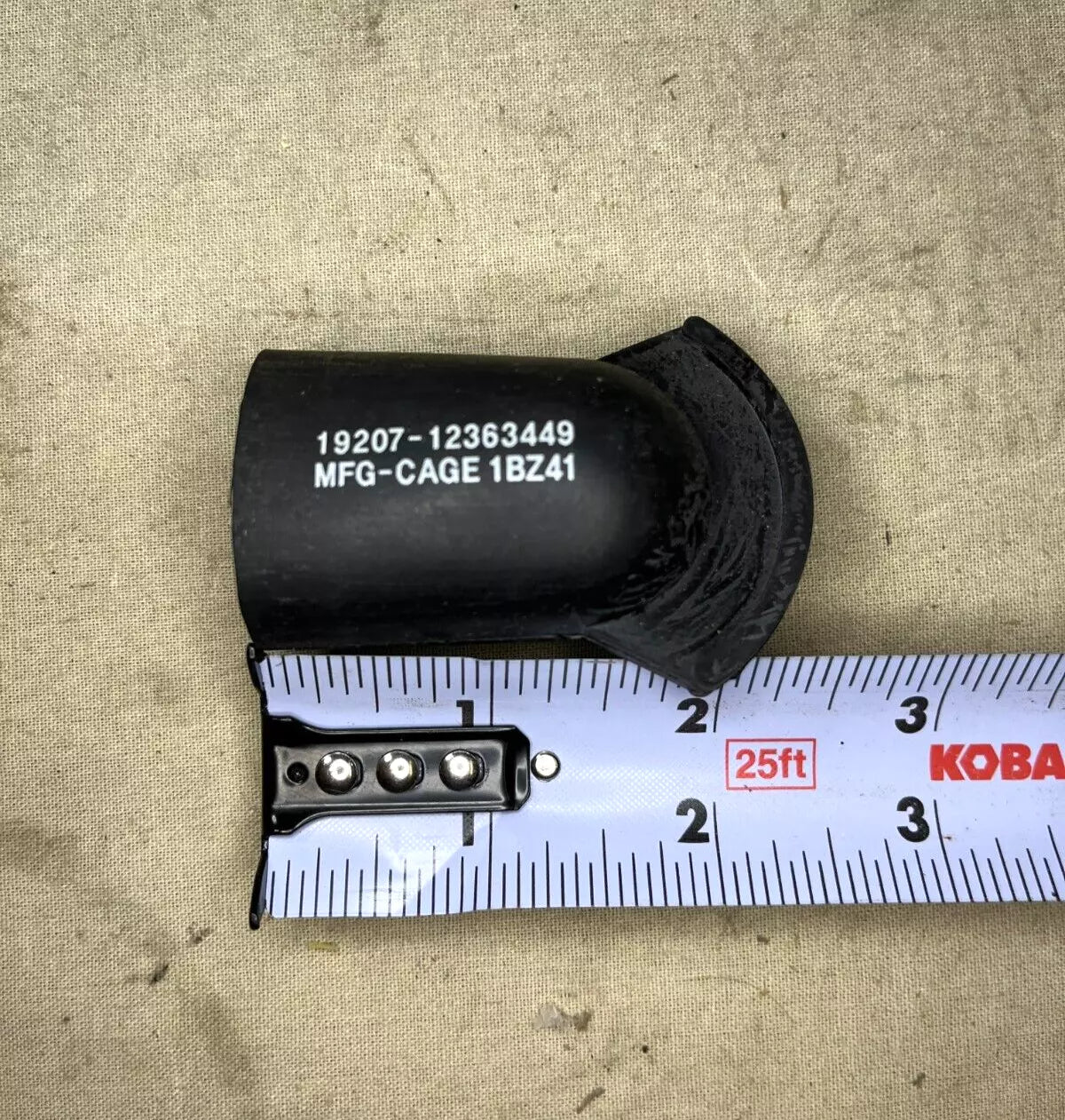 M939 TRUCK BOOT DUST & MOISTURE 12363449 VEHICLE COMPONENT BOOT 2530-01-319-2384