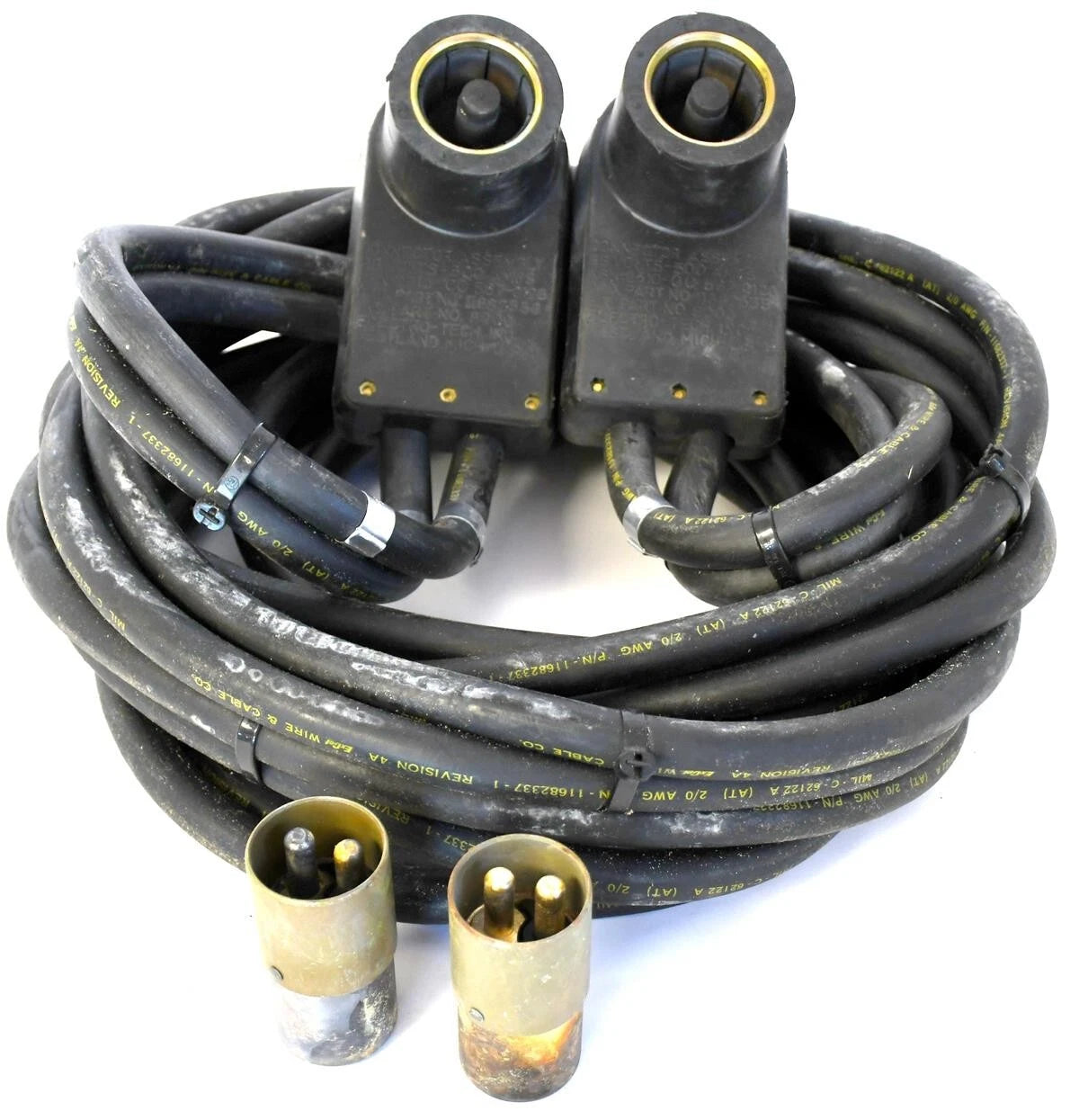 NATO JUMPER SLAVE CABLE M988 HMMWV M35A2 M923 M813 M1008 G744 20 FEET