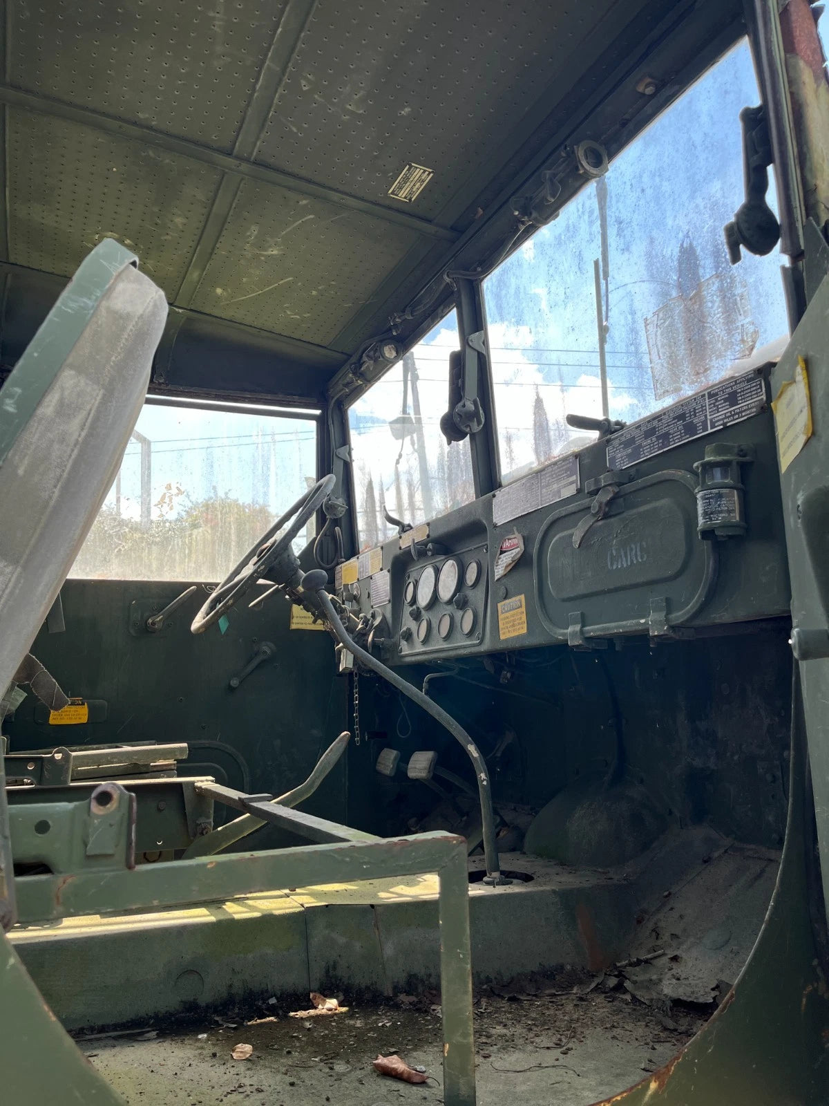 1979 M813 A1 5 TON 6X6 MILITARY CARGO TRUCK WITH 4,113 MILES FOR SALE AS-IS