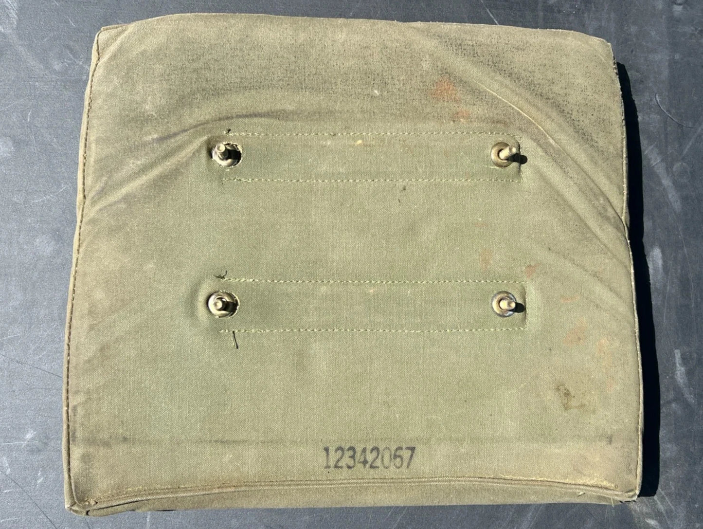 HMMWV HUMVEE M998 2 MAN GREEN SEAT CUSHION KIT M1097/M1038/H1 AM GENERAL