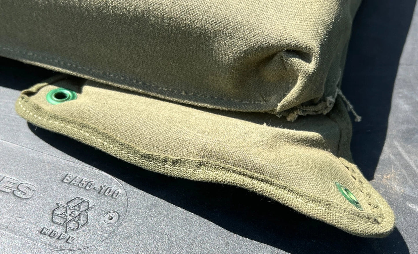 HMMWV HUMVEE M998 2 MAN FRONT GREEN SEAT CUSHION KIT M1097/M1038/H1 AM GENERAL