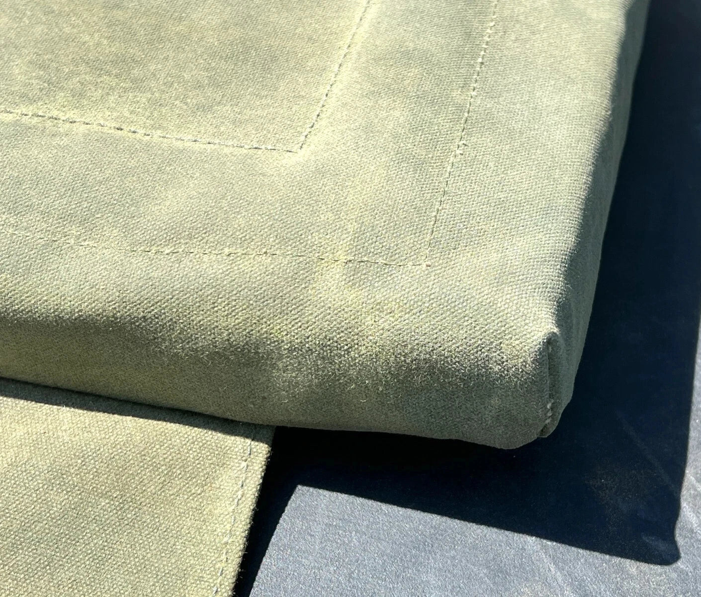 HMMWV HUMVEE M998 2 MAN FRONT GREEN SEAT CUSHION KIT M1097/M1038/H1 AM GENERAL