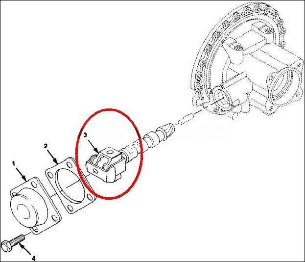 M939 5-TON SERIES TRUCK 23360C2 TRANSMISSION GOVERNOR 2AX974 2910-01-051-9444